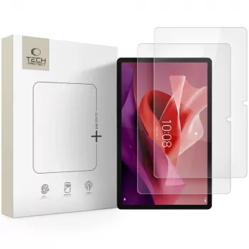 TECH-PROTECT Glass Fit+ Película de Vidro Temperado para Ecrã 2-Pack para Lenovo Tab P12 / Idea Tab Pro / Yoga Tab Plus 12.7 TB-370 / TB-373 / TB-520 Transparente