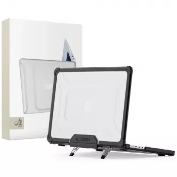 TECH-PROTECT SMARTSHELL PRO MACBOOK PRO 14 M1-M5 PRO / M5 PRO MAX 2021-2026 PRETO/TRANSPARENTE