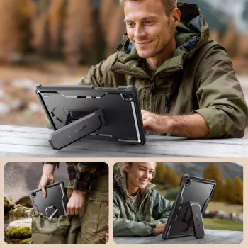 Tech-Protect Kevlar PRO Capa para Samsung Galaxy Tab A9+ / A11+ PLUS 11.0 X210/X215/X216/X230/X235/X236 Preto