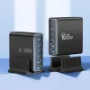TECH-PROTECT DC160W-GAN Carregador de Secretária 6-Portas PD 160W / QC3.0 Preto