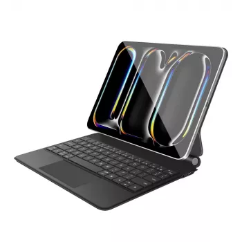Tech-Protect SC Capa magnética + teclado para iPad Pro 11 polegadas 5.ª/6.ª geração 2024-2025, preto