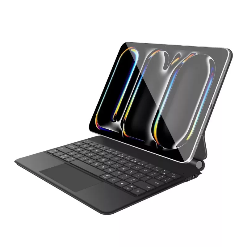 Tech-Protect SC Capa magnética + teclado para iPad Pro 11 polegadas 5.ª/6.ª geração 2024-2025, preto