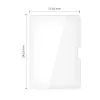 TECH-PROTECT Glass Fit+ Pack de 2 películas de vidro temperado para iPad Pro 11 polegadas 5.ª/6.ª geração (2021-2022) e M4 (2024) transparente