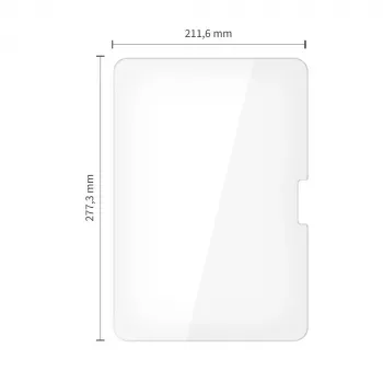 TECH-PROTECT Glass Fit+ Pack de 2 películas de vidro temperado para iPad Air 13 polegadas (2024-2026) / iPad Pro 13 polegadas (2024-2025) transparente