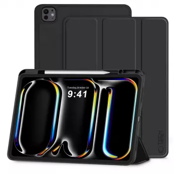 Tech-Protect SC Pen Capa para iPad Pro 13 7th/8th Gen (2024-2025), Preta