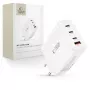 TECH-PROTECT NC120W-GAN Carregador de rede de 4 portas PD 120W / QC3.0 branco