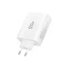 TECH-PROTECT NC120W-GAN Carregador de rede de 4 portas PD 120W / QC3.0 branco