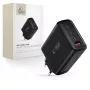 TECH-PROTECT NC120W-GAN Carregador de rede de 4 portas PD 120W / QC3.0 preto