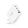 TECH-PROTECT NC140W-GAN Carregador de rede de 4 portas PD 140W / QC3.0 branco