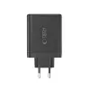 TECH-PROTECT NC140W-GAN Carregador de rede de 4 portas PD 140W / QC3.0 preto