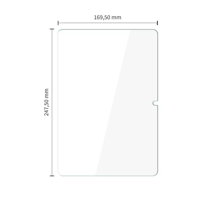 Tech-Protect Glass Fit+ Película de proteção para Xiaomi Pad 7 / 7 Pro / 8 / 8 Pro 11,2 polegadas - pack de 2
