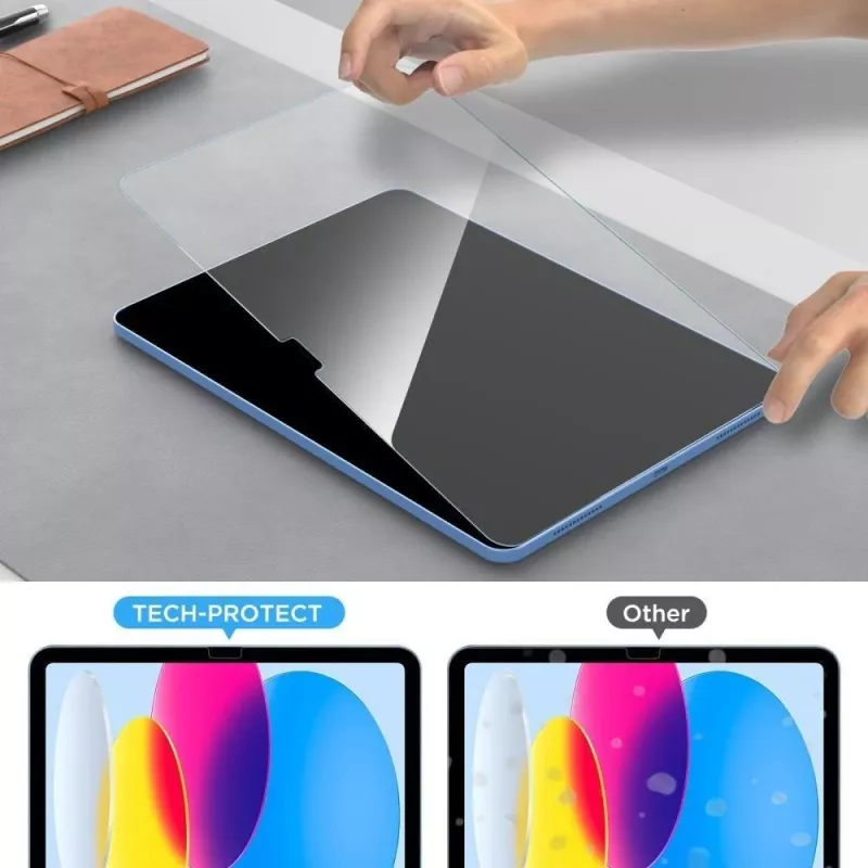 Tech-Protect Glass Fit+ Película de proteção para Xiaomi Pad 7 / 7 Pro / 8 / 8 Pro 11,2 polegadas - pack de 2