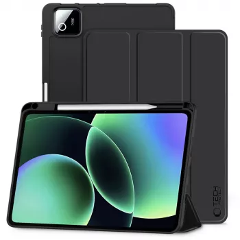 Tech-Protect SC Pen Capa para Xiaomi Pad 7 / 7 Pro / 8 / 8 Pro 11.2, Preta