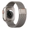 Tech-Protect Milano Vanguard para Apple Watch 8 / 9 / 10 / 11 / SE / Ultra (44 / 45 / 46 / 49 mm) prateado