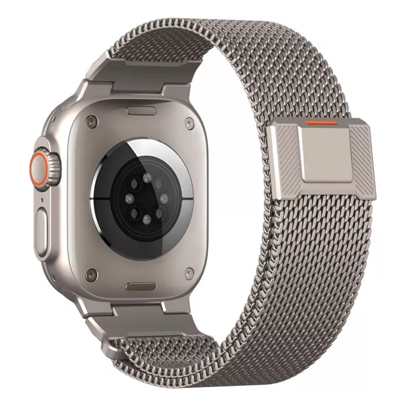 Tech-Protect Milano Vanguard para Apple Watch 8 / 9 / 10 / 11 / SE / Ultra (44 / 45 / 46 / 49 mm) prateado