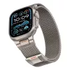 Tech-Protect Milano Vanguard para Apple Watch 8 / 9 / 10 / 11 / SE / Ultra (44 / 45 / 46 / 49 mm) prateado