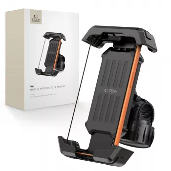 TECH-PROTECT V6 Suporte universal para bicicleta e mota preto
