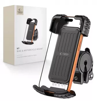 TECH-PROTECT V7 Suporte universal para bicicleta e mota preto