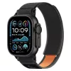 TECH-PROTECT NYLON ELITE Apple Watch 8 / 9 / 10 / 11 / SE / Ultra (44 / 45 / 46 / 49 mm) preto/laranja