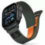 TECH-PROTECT NYLON ELITE APPLE WATCH 8 / 9 / 10 / 11 / SE / ULTRA (44 / 45 / 46 / 49 MM) verde/laranja