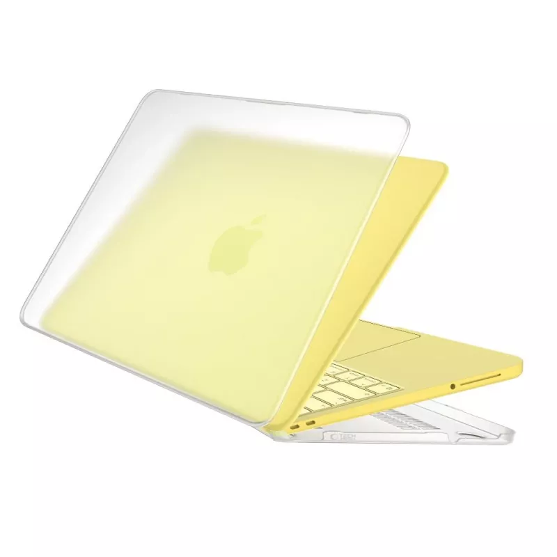 Tech-Protect Smartshell Capa rígida para MacBook Neo 13 2026 transparente mate