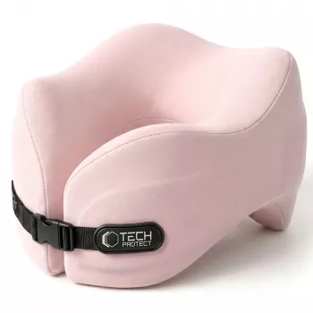TECH-PROTECT COMFORTREST Almofada de pescoço de viagem rosa