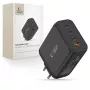 TECH-PROTECT NC200W-GAN Carregador de rede de 4 portas PD 200W / QC3.0 preto