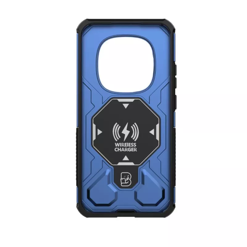 Tech-Protect Tacticstand Magsafe capa para Xiaomi Poco M8 Pro / Redmi Note 15 Pro+ Plus 5G, preto mate