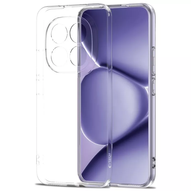 Tech-Protect Flexair capa para Xiaomi Redmi Note 15 Pro 5G, parte traseira em TPU transparente