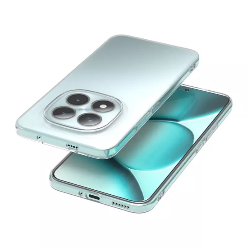 Tech-Protect Flexair capa para Xiaomi Redmi Note 15 Pro 5G, parte traseira em TPU transparente