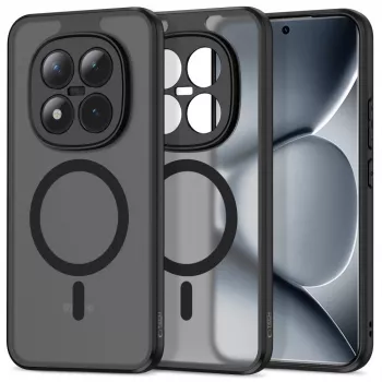 Tech-Protect Magmat Magsafe Xiaomi Poco M8 Pro / Redmi Note 15 Pro+ Plus 5G preto mate