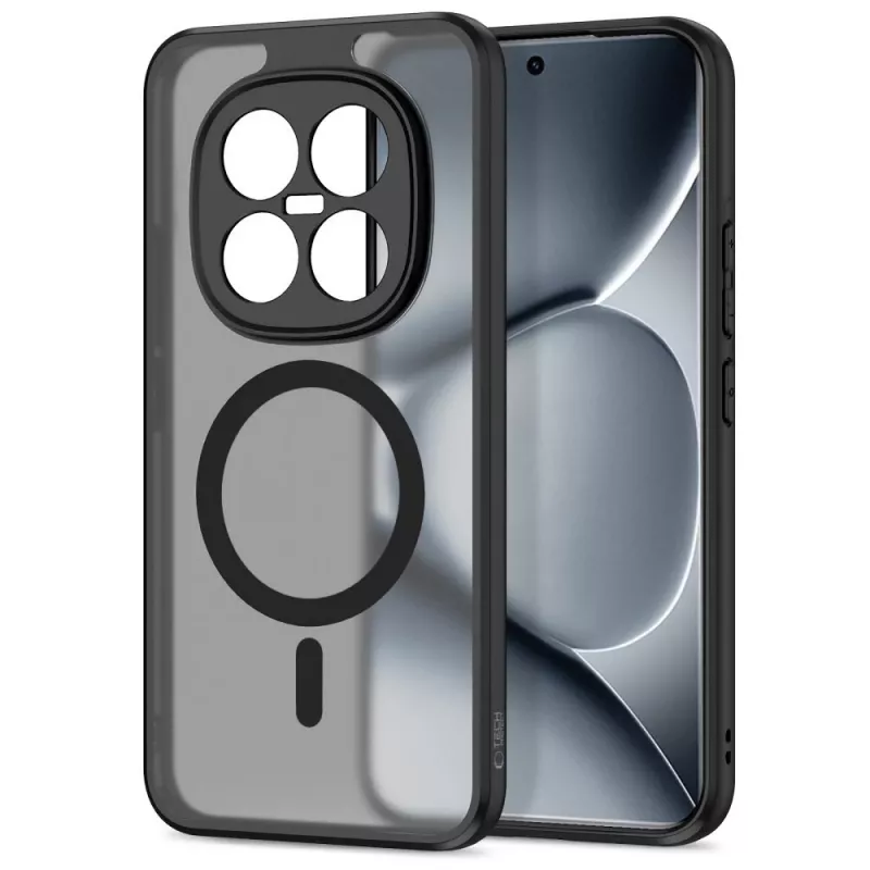 Tech-Protect Magmat Magsafe Xiaomi Poco M8 Pro / Redmi Note 15 Pro+ Plus 5G preto mate