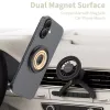 TECH-PROTECT MMR700 Lamano anel magnético MagSafe para telemóvel preto/dourado