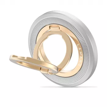 TECH-PROTECT MMR700 LAMANO anel magnético MagSafe para telemóvel titânio/dourado