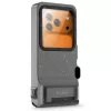 TECH-PROTECT IPX8 PRO capa universal à prova de água para mergulho cinzento/preto