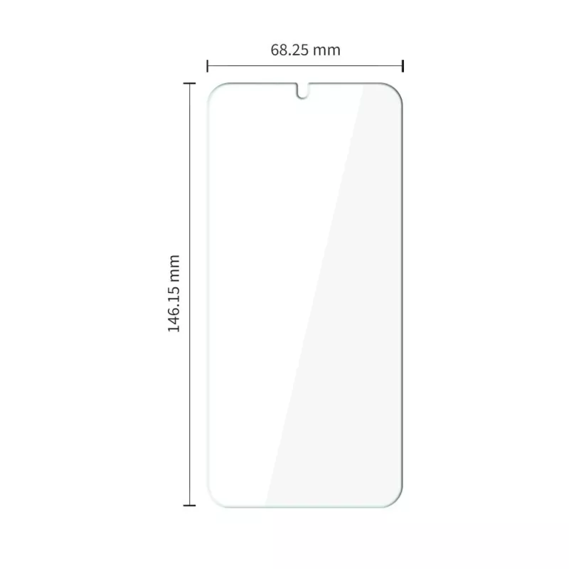 TECH-PROTECT conjunto de 10 películas de vidro temperado para Samsung Galaxy S26 transparente