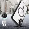 Tech-Protect MagFlex MagSafe iPhone 16E preto brilhante