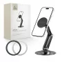 Tech-Protect DPT100 Suporte de secretária magnético universal MagSafe para telemóvel, Preto