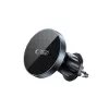 TECH-PROTECT MM15W-V5 suporte magnético MagSafe para CD e saída de ar do carro, carregador sem fios 15W preto