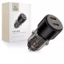 TECH-PROTECT CC03 carregador de carro de 2 portas PD 100W preto