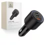 TECH-PROTECT CC04 carregador de carro de 3 portas PD 130W preto