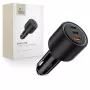 TECH-PROTECT CC04 carregador de carro de 3 portas PD 175W preto