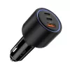 TECH-PROTECT CC04 carregador de carro de 3 portas PD 175W preto
