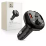 TECH-PROTECT CC06 Carregador de Automóvel 3 Portas PD 72W + Transmissor FM Bluetooth Preto