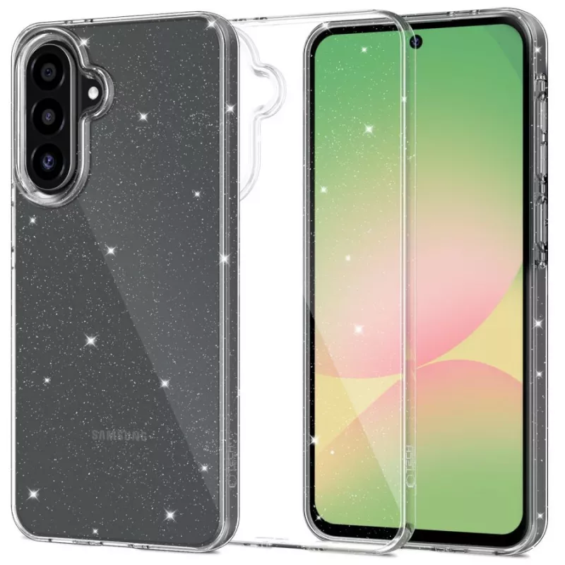 Tech-Protect Flexair Galaxy A56 5G Capa Traseira com Brilhantes