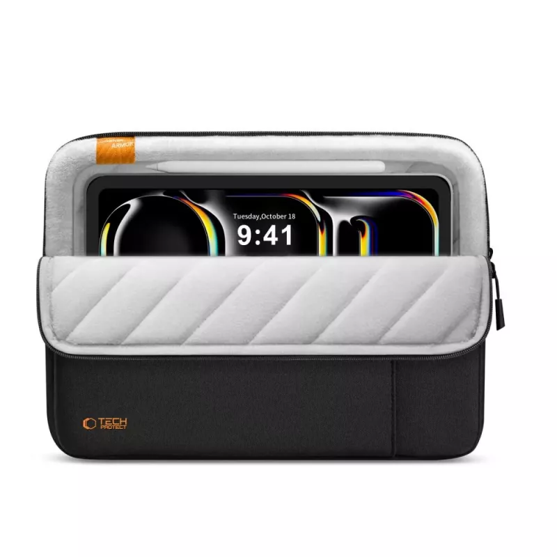 TECH-PROTECT DEFENDER Capa para Portátil e Tablet 11-13 Polegadas Preto