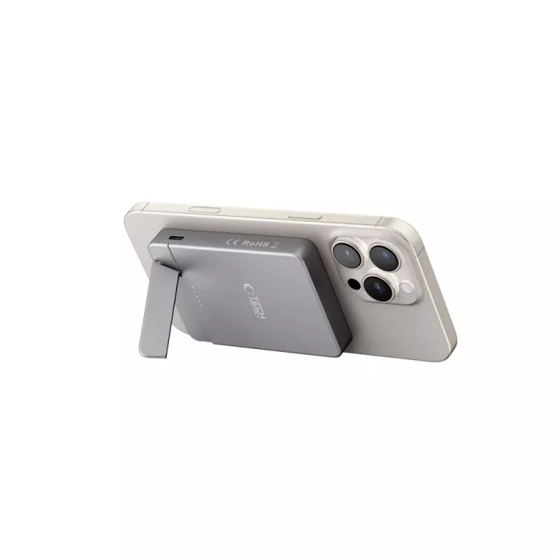 TECH-PROTECT PB14 LIFEMAG Power Bank MagSafe 5000mAh Cinzento Espacial