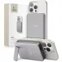 TECH-PROTECT PB15 LIFEMAG Power Bank MagSafe 10000mAh Cinzento Espacial