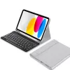 Tech-Protect SC Pen + Capa com Teclado para iPad 10,9 Polegadas (10.ª Geração, 2022) / iPad Air 11 Polegadas (M2, 2024) / iPad Pro 11 Polegadas (M4, 2024) - Cinzento