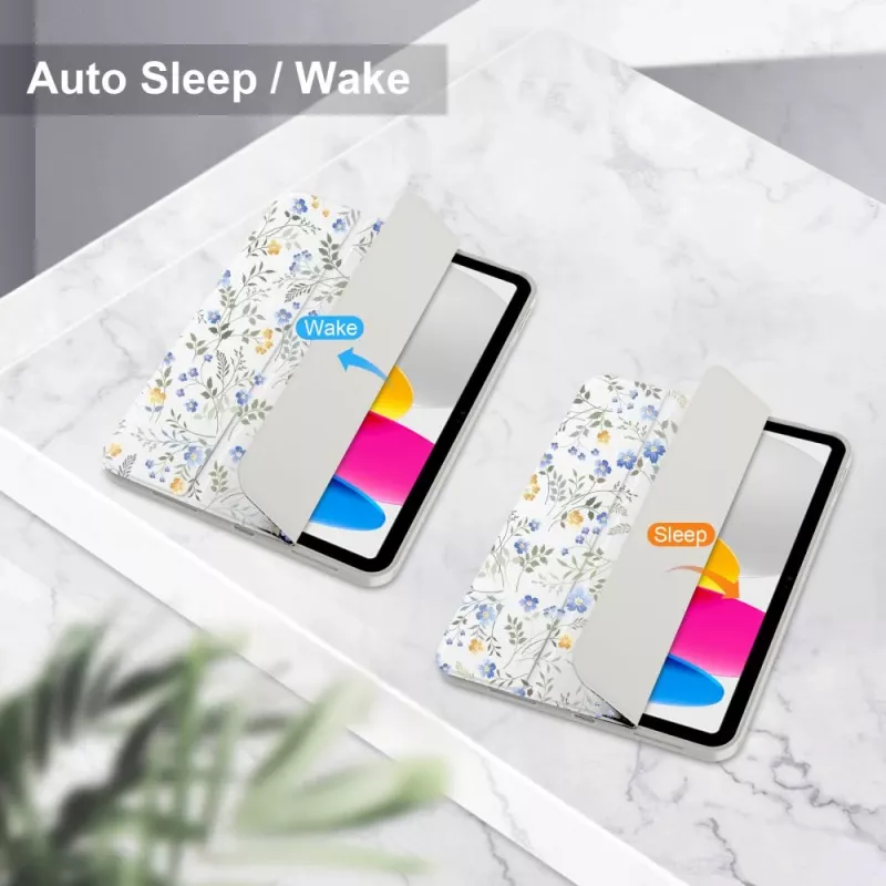 Tech-Protect SC Pen Capa para iPad 10.9 (10th Gen, 2022) / iPad 11 (2025), Floral